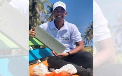 San Andrés: dos jóvenes buscan cuidar la isla de los residuos peligrosos