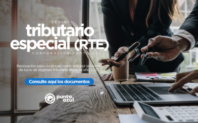 Régimen tributario especial -RTE-Corporación Punto Azul.