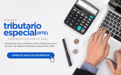 Régimen tributario especial -RTE-Corporación Punto Azul